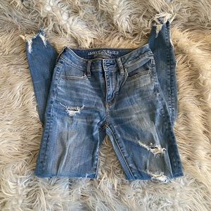 American Eagle Outfitters hi-rise jegging size 0